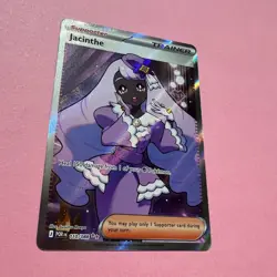 Jacinthe 110/088 NM Ultra Rare Full Art Trainer Pokemon Card Perfect Order TCG - Image 3
