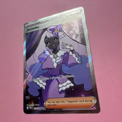 Jacinthe 110/088 NM Ultra Rare Full Art Trainer Pokemon Card Perfect Order TCG - Image 5