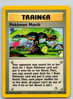 Pokemon March 102/111 2000 Neo Genesis Unlimited Regular Common - Image 1