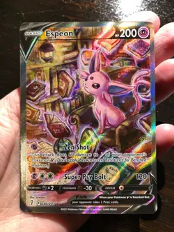 2021 Pokemon Espeon V (Alternate Full Art) - SWSH07: Evolving Skies (SWSH07) - Image 2