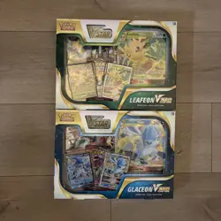 Pokemon TCG - Glaceon & Leafeon VSTAR Collection Box Lot - New/Sealed - Image 1