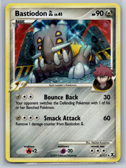 Pokemon Bastiodon GL 2/111 RR Rising Rivals LP - Image 1