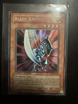 Blade Knight Secret Rare CT1-EN002 2004 Collectors Tin LP-MP - Image 2