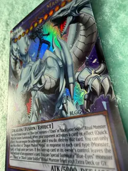 Yugioh BLGG-EN137 Dragon Master Magia - Extended Art Ultra Rare 1st Edition - Image 3
