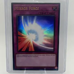 Yu-Gi-Oh! TCG Mirror Force Metal Raiders MRD-E138 Unlimited Ultra Rare - Image 1
