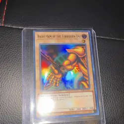 Konami Yu-Gi-Oh! Right Arm of the Forbidden One LOB-EN122 Ultra Rare Foil - Image 4