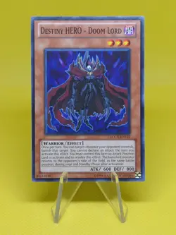 Yugioh - Destiny HERO - Doom Lord (LCGX-EN122) - Common Unlimited - Image 1