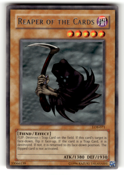 Reaper of the Cards LOB-071 Unlimited Rare The Legend of Blue Eyes White Dragon - Image 1