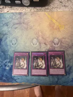 YuGiOh Playset 3x Solemn Accusation BLZD-EN079 Blazing Dominion 1st Edition NM - Image 1