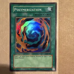 Yu-Gi-Oh! The Legend of Blue Eyes White Dragon Polymerization LOB-059 Unlimited - Image 1