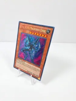 Yu-Gi-Oh TCG Super Rare 1st Edition Evil Hero Malicious Edge LCGX-EN029 NearMint - Image 2