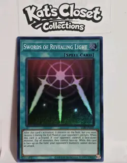 Swords of Revealing Light LOB-EN101 Legend of Blue Eyes White Dragon Unlimited - Image 1