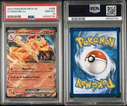 Pokemon Charizard 006/165 PSA 10 Gem Mint 151 Ultra Rare MEW EN - Image 3