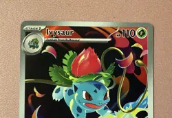 Ivysaur Illustration Rare 134/132 Near Mint Mega Evolution Pokemon TCG English - Image 2