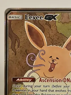 Pokemon TCG Eevee GX SM233 Full Art Black Star Promo Sun & Moon - Image 2
