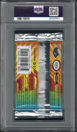PSA 10 Gem Mint Pokemon TCG 2000 Gym Heroes Booster Pack MISTY LOW POP - Image 2