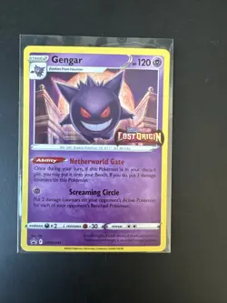 Gengar Prerelease SWSH241 Sword & Shield Lost Origin Promo Pokemon TCG - NM - Image 1