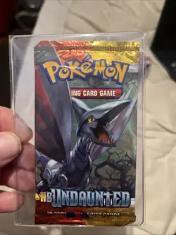 Pokemon TCG 2010 HGSS UNDAUNTED Booster Pack - JOLTEON art - English - Sealed - Image 1