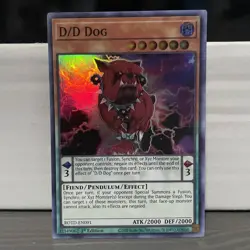 1ST EDITION D/D DOG 2020 ROTD-EN091 (LP/MP) YUGIOH - Image 1