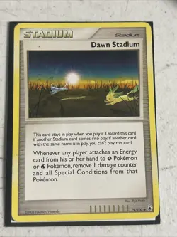 Pokemon TCG Dawn Stadium 79/100 Majestic Dawn Uncommon card Normal - Image 1