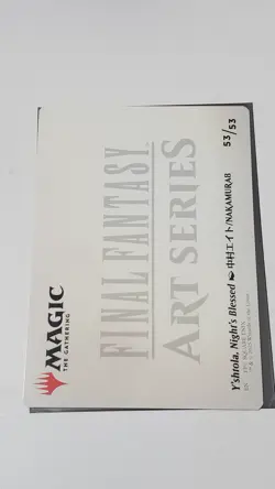 MTG Final Fantasy Art Series Y'shtola, Night's Blessed x1 NM Art Card - Image 2