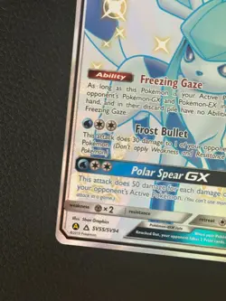 Glaceon GX SV55/SV94 Hidden Fates: Shiny Vault Pokemon TCG Card M/NM - Image 3