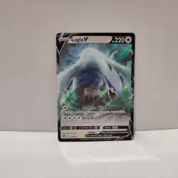 Pokemon TCG Lugia V 138/195 Card Official Near Mint Pack Fresh - Image 1