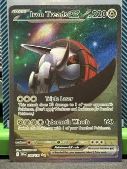 Pokemon TCG Iron Treads EX Scarlet & Violet Card 248/198 Rare NM Mint Condition - Image 1