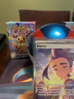 Pokemon Prismatic Evolutions Kieran Special Illustration Card 174/131 - Image 2
