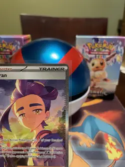 Pokemon Prismatic Evolutions Kieran Special Illustration Card 174/131 - Image 3