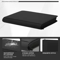 Toploader Binder,Trading Card Binder Storage Hold up 288 Cards 9-Pocket Top L... - Image 2