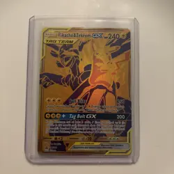 2021 Pokemon Pikachu & Zekrom GX Tag Team SM248 Trading Card Full Blitz - Image 1