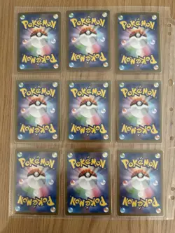 Pokemon Monster Ball Mirror Eevee Evolution 9 Card Set for Trading Card Game - Image 2