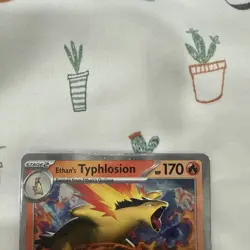 Pokemon Card Ethan's Typhlosion Pre-Release Promo (034) Destined Rivals NM - Image 2