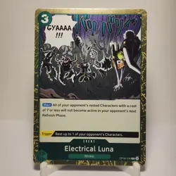 One Piece CCG Two Legends Electrical Luna Foil Rare Card OP08-036 - Image 1
