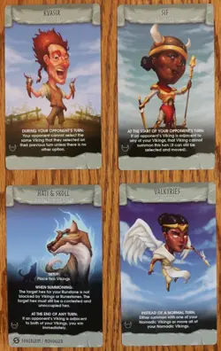 Ragnarocks Board Game Promo Card Grey Fox Games Kickstarter New - Image 1