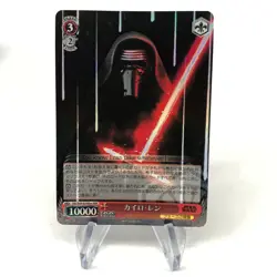 Star Wars Card Kylo Ren S49-054Rre RRR Holo Weiss Schwarz Japanese [Mint] - Image 1