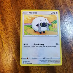 Wooloo 222/264 - NM / M - Fusion Strike Pokemon Card - Image 1