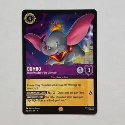 Dumbo 45/204 Disney Lorcana Fabled Regular Legendary Card NM - Image 1
