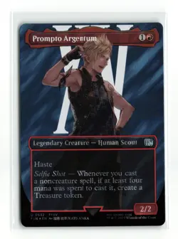 PROMPTO ARGENTUM 0532 SURGEFOIL FINAL FANTASY MTG NM - Image 1