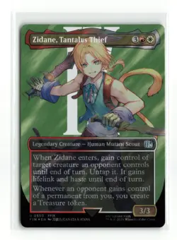 ZIDANE, TANTALUS THIEF 0550 SURGE FOIL FINAL FANTASY MTG NM - Image 1