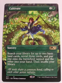 Mtg Cultivate Alternate Art M21 - Image 1