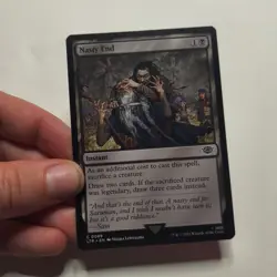 Nasty End (099) The Lord of the Rings: Tales of Middle-earth LTR MTG Magic - Image 1