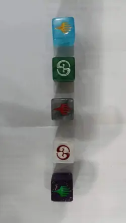 MTG - March Of The Machine Planechase SEALED PACKS & All 5 Dice - Image 3