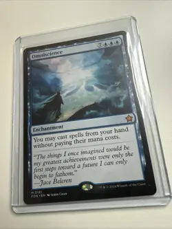 MTG Foundations M Omniscience #0161 - Image 1