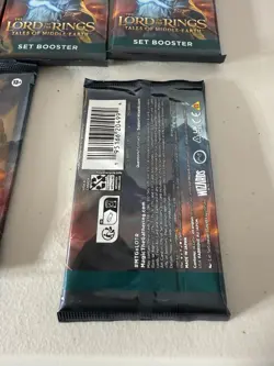 MTG *5x The Lord of the Rings: Tales of Middle-Earth Set Booster Packs* Magic - Image 5