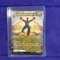 Peter Parker (borderless) (208) M/NM Magic MTG Marvel's Spider-man - Image 2