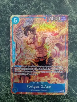 One Piece Card Game Portgas.D.Ace (Parallel) - Two Legends (OP08) - Image 1