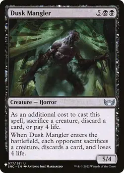 Dusk Mangler - Near Mint MTG The List - Image 1