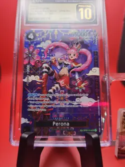 Perona - OP06-093 (SP) OP06-093 The Azure Sea's Seven Foil ONE PIECE CGC10 GOLD - Image 3